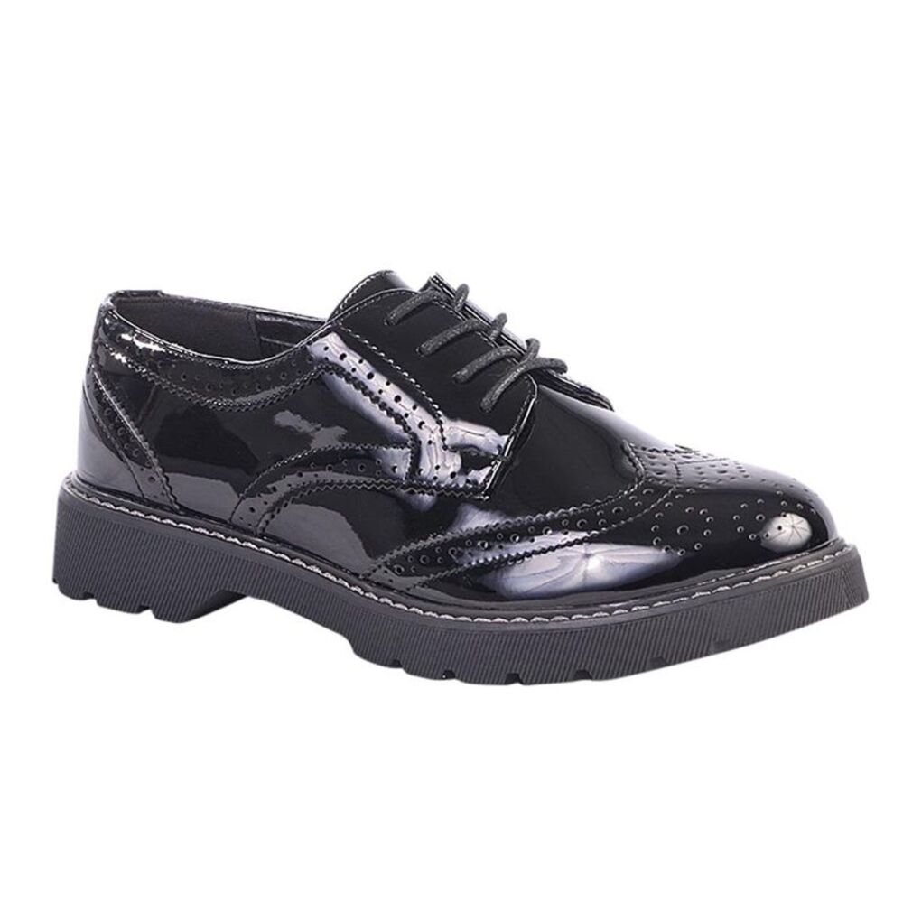 Boulevard Womens/Ladies Brogues / Black